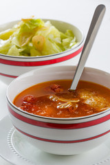 Chorizo soup