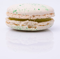 french sweet delicacy, macaroons variety closeup