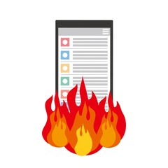 ネット炎上イメージ