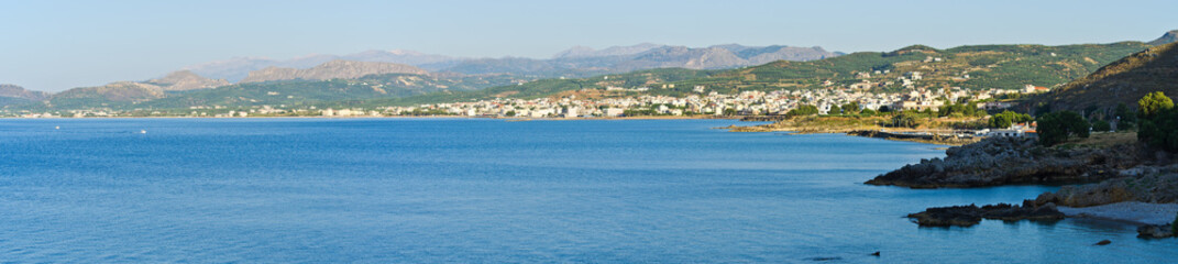 Kissamos (Kastelli) town on Crete, Greece