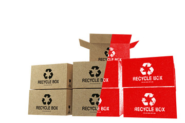 recycle boxes