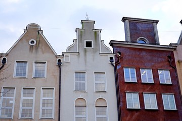 Houses in Gdansk