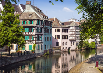 Fototapeta na wymiar Straßburg - Gerberviertel - la petite France