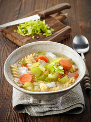 chicken and vegetable soup