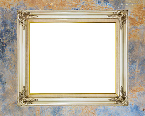 Blank old vintage frame