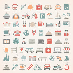 Flat Icons - Travel