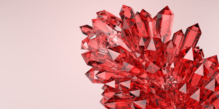 Ruby crystal