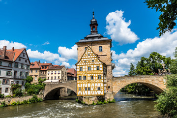 Fototapeta na wymiar Bamberg - historical city in germany