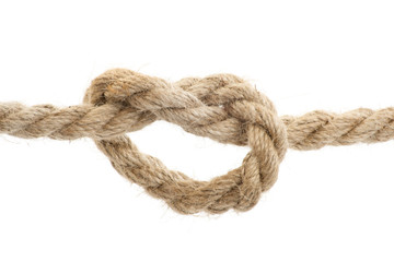 ropes on white background