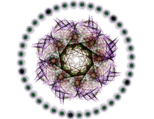 The colors in the series, Fancy paint. Background consists of fractal color texture and is suitable for use in projects