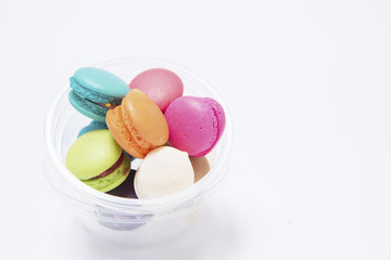 Macarons, many colors