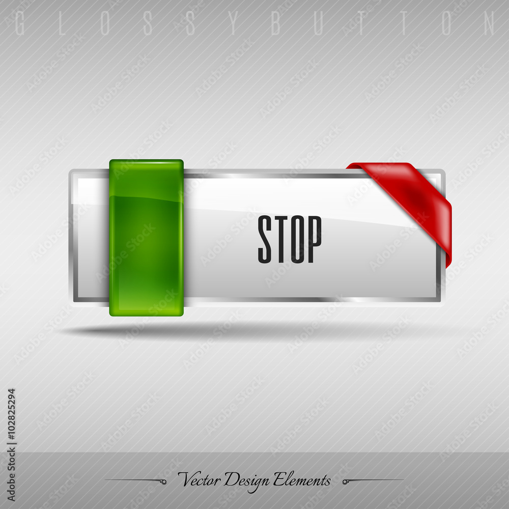 Fototapete vector design element. business web button for website or app.