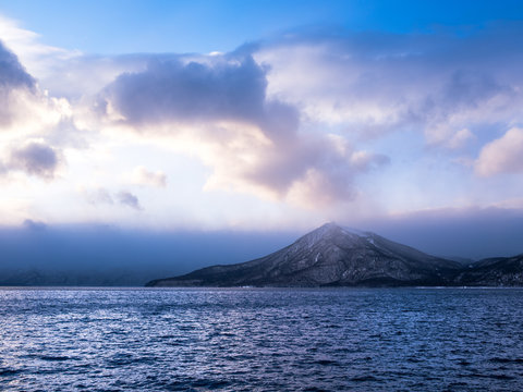 Winter Lake Shikotsu