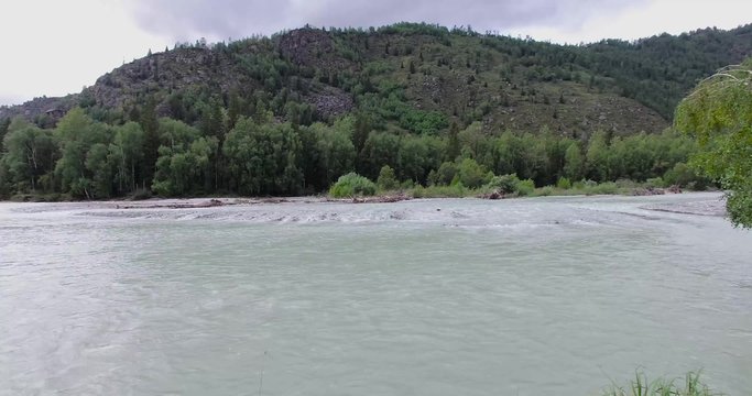 Bukhtarma River . Eastern Kazakhstan.