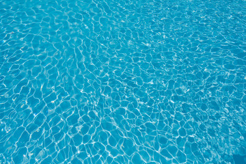 Obraz premium Water surface in swimming pool