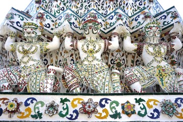 The Wat Arun Buddhist temple in Bangkok