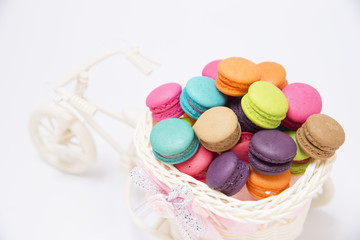 Macarons many colors
