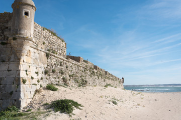 Peniche wall, Portugal.