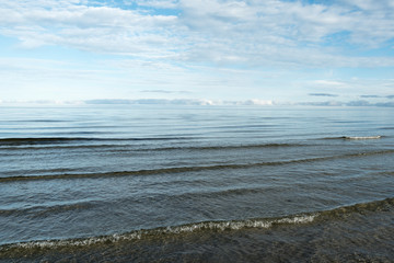 Calm in Baltic sea.