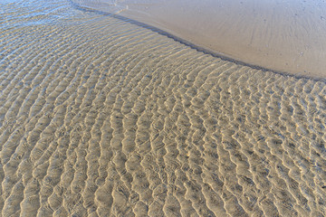 Rippled sea water background