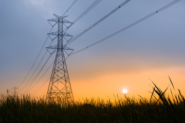  high voltage electric pole
