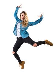 Teenager girl dancer