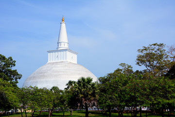 Fototapeta premium Famous historical city Anuradhapura. Sri Lanka. Asia.