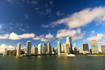 Fototapeta na wymiar Aerial view of Miami