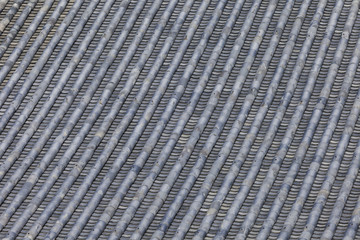 Ninomaru Palace rooftop at Kyoto Nijo Castle in Kyoto, Japan.