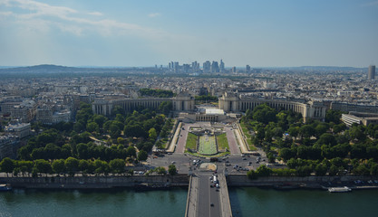 Obraz premium view from Eiffel Tower,Paris