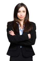 Beautiful businesswoman portrait