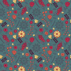 Floral seamless pattern