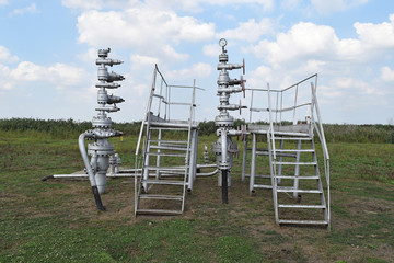 Equipment of an oil well