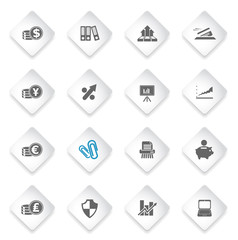 Business and Finance Web Icons