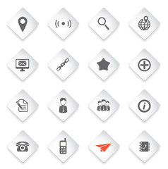 Contacts simply icons