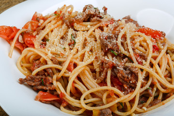 Spaghetti bolognese