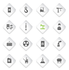 Industrial simply icons