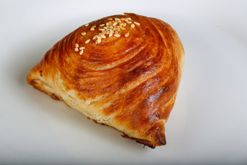 Uzbek traditional pastry - samsa