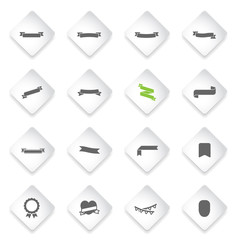 Ribbon simply icons