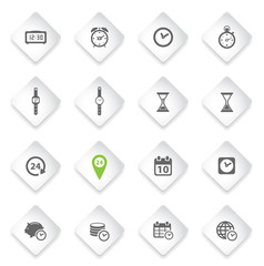 Time simply icons