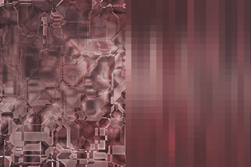 Set of abstract backgrounds red