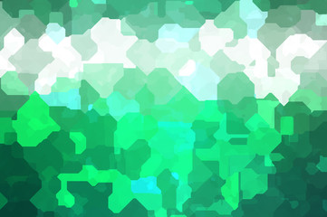 Fototapeta na wymiar Abstract blue and green creative background