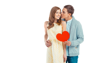 Loving couple at Valentines day © Friends Stock