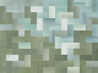Bokeh light, shimmering blur spot lights on blue and green abstr