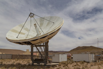 Satellite dish in San Antonio de los Cobres
