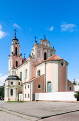 Fototapeta premium Vilnius. Church of St. Catherine. Lithuania