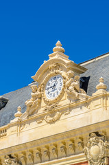 Fragment of beautiful street view in Nice, France