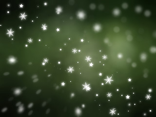 Obraz premium Christmas green background. The winter background