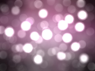 Bokeh light, shimmering blur spot lights on pink abstract 