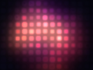 Image of defocused stadium lights..Abstract red background 